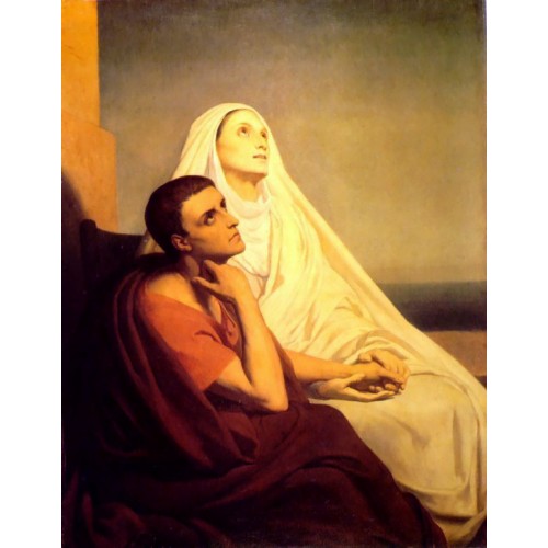 Saint Monique and Saint Augustine