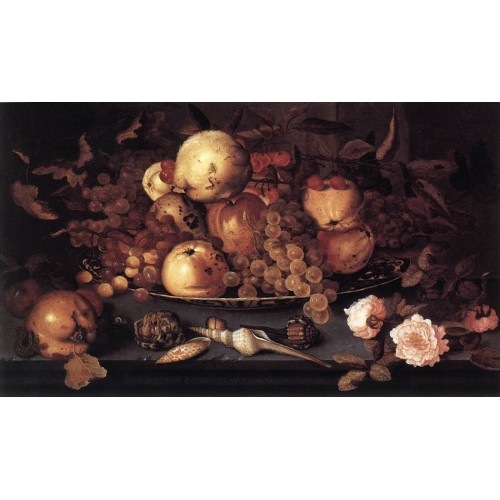 Still Life with Dish of Fruit