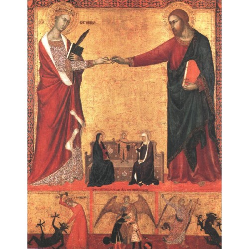 The Mystical Marriage of Saint Catherine