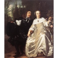 Abraham del Court and Maria de Keersegieter