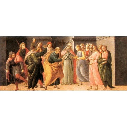 Predella Marriage of Mary