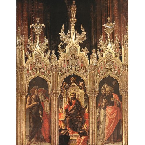 Triptych of St Mark