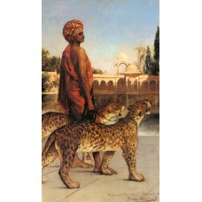 The Place Guard with Two Leopards