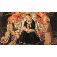 Madonna and Child with Sts Francis and Bernardine and Fra J