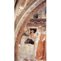 St Augustine Cycle Conversion of the Heretic