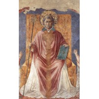 St Fortunatus Enthroned