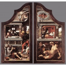 Triptych of Virtue of Patience (closed)