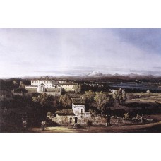 View of the Villa Cagnola at Gazzada near Varese