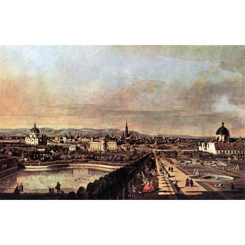 View of Vienna from the Belvedere