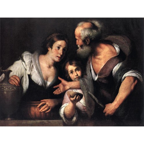 Prophet Elijah and the Widow of Sarepta