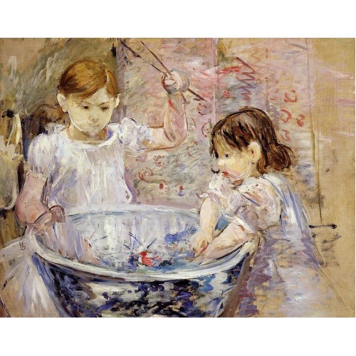 Children with a Bowl