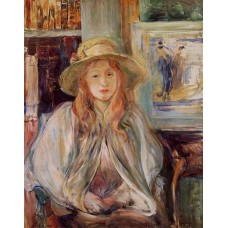 Girl in a Straw Hat