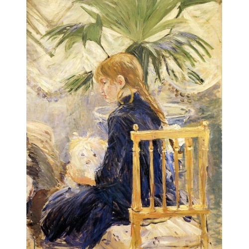 Girl with Dog