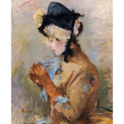Woman Wearing Gloves (The Parisienne)