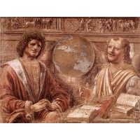 Heraclitus and Democritus