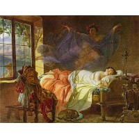 A dream of a girl before a sunrise 1833