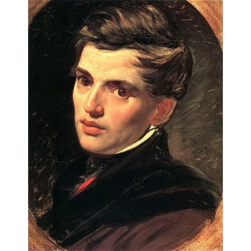 Portrait of alexander bruloff 1827