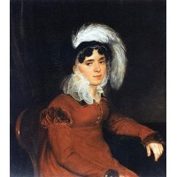 Portrait of m a kikina 1822