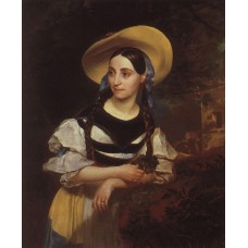 Portrait of the italian singer fanny persiani tacinardi