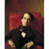 Portrait of the poet and translator a n strugovshchikov