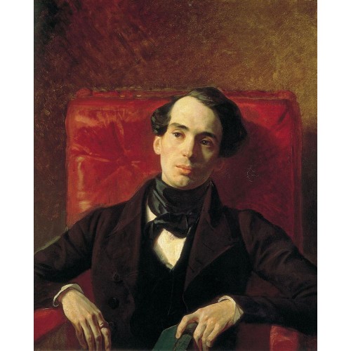 Portrait of the poet and translator a n strugovshchikov