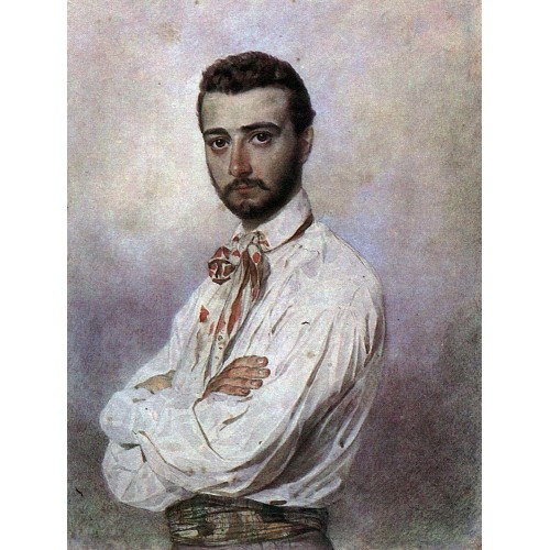 Portrait of vincenzo tittoni 1852