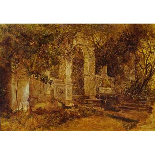 Ruins in park