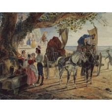 Stroll at albano 1833