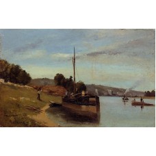 Barges at Le Roche Goyon