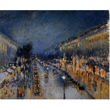 Boulevard Montmartre Night Effect