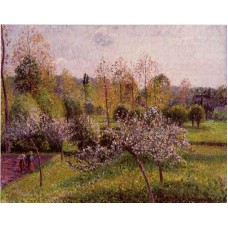 Flowering Apple Trees at Eragny 2