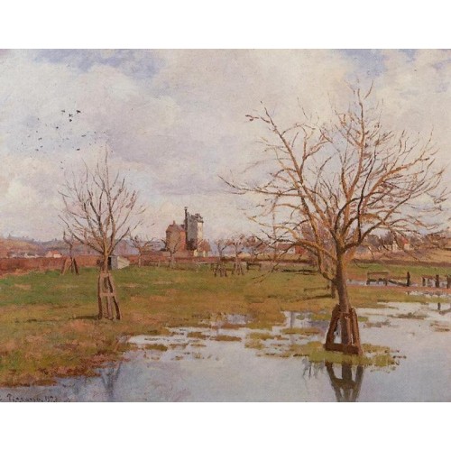 Landscape with Flooded Fields