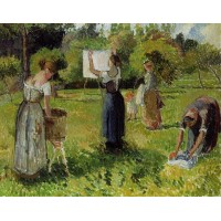 Laundresses at Eragny