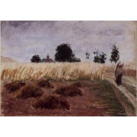 Peasant Woman on a Country Road