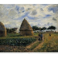 Peasants and Hay Stacks