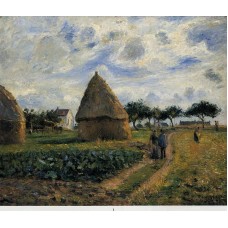 Peasants and Hay Stacks