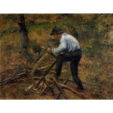 Pere Melon Sawing Wood