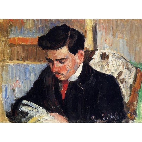Portrait of Rodo Pissarro Reading (the Artist's Son) 2