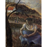 Seated Peasant Woman 1