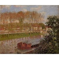 Setting Sun at Moret