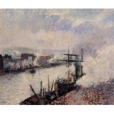 Steamboats in the Port of Rouen