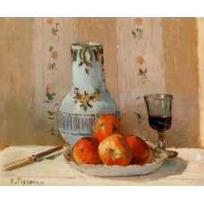 Still Life with Apples and Pitcher