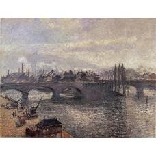 The Corneille Bridge Rouen Morning Effect