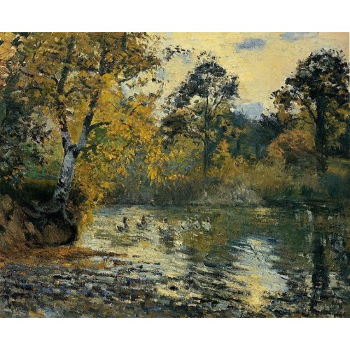 The Pond at Montfoucault 1