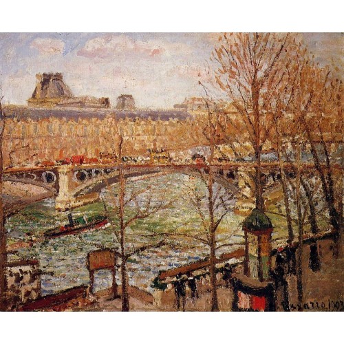 The Pont du Carrousel Afternoon