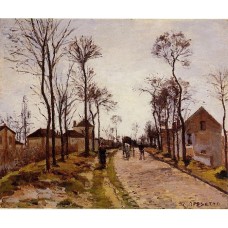 The Road to Caint Cyr at Louveciennes