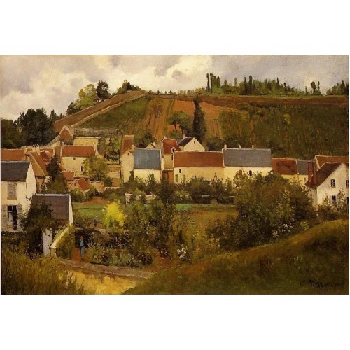 View of l'Hermitage Jallais Hills Pontoise