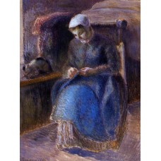 Woman Sewing