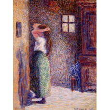 Young Peasant at Her Toilette