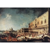 Arrival of the French Ambassador in Venice